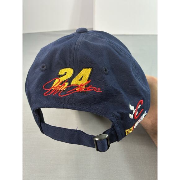 Vintage DuPont Motorsports Jeff Gordon #24 NASCAR Flame Brim Hat Chase Auth - Picture 5 of 7